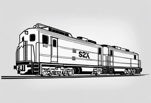 CSX train car with 091838 tattoo idea