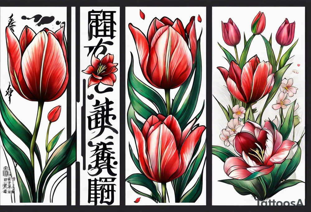 Tato di leher samping di bawah telinga, tatonya tulisan Tonores dalam bahasa jepang tattoo idea
