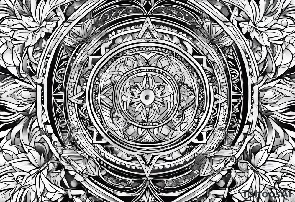 Overlapping ACCGH tattoo idea