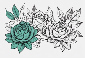 Роза не шее с колючей лозой выходящей на грудь и плечи tattoo idea