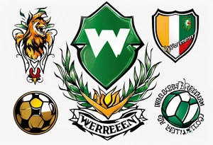 werder bremen fußball, tattoo idea