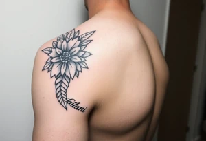 Lailani on left forearm tattoo idea