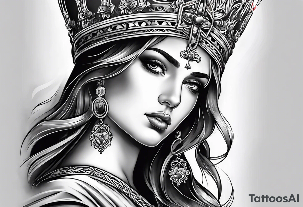 st.barbara tattoo idea