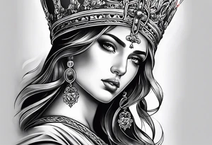 st.barbara tattoo idea