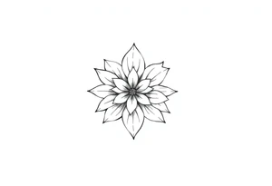 flor de mandala com borboleta tatuagem no braço tattoo idea