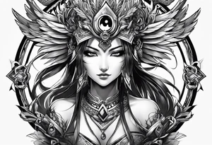 Harpies lady Yu-Gi-Oh! tattoo idea