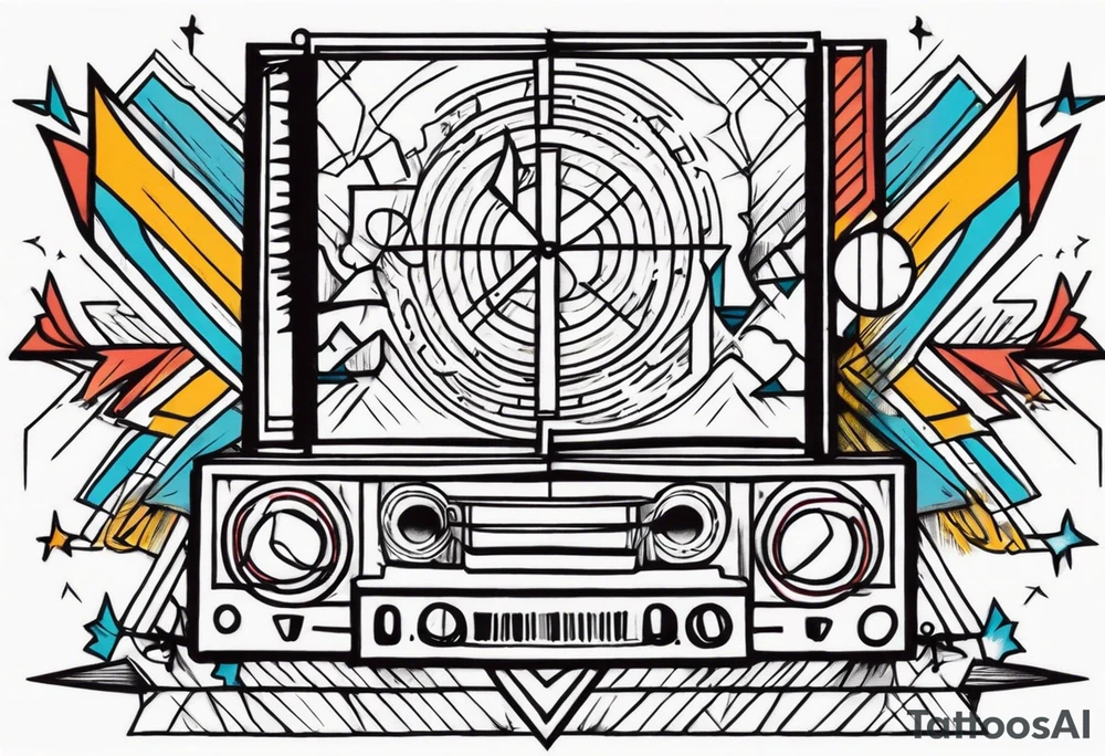 signal to noise tattoo idea