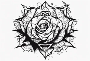 Ripped skin wound tattoo design tattoo idea