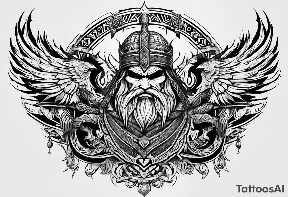 Valhalla tattoo idea