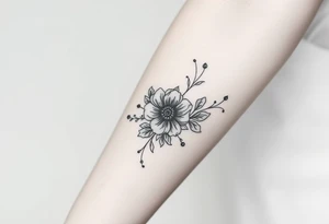 How can I finish my tattoo. I have 2cm apart between my forearm tattoo and my wrist tattoo idea