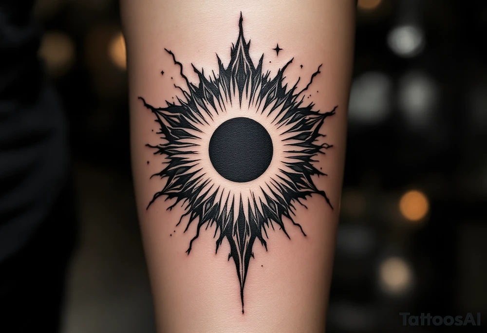 Dark Eclipse  ending everything tattoo idea