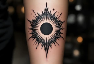 Dark Eclipse  ending everything tattoo idea