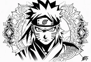 Naruto curse mark release tattoo idea