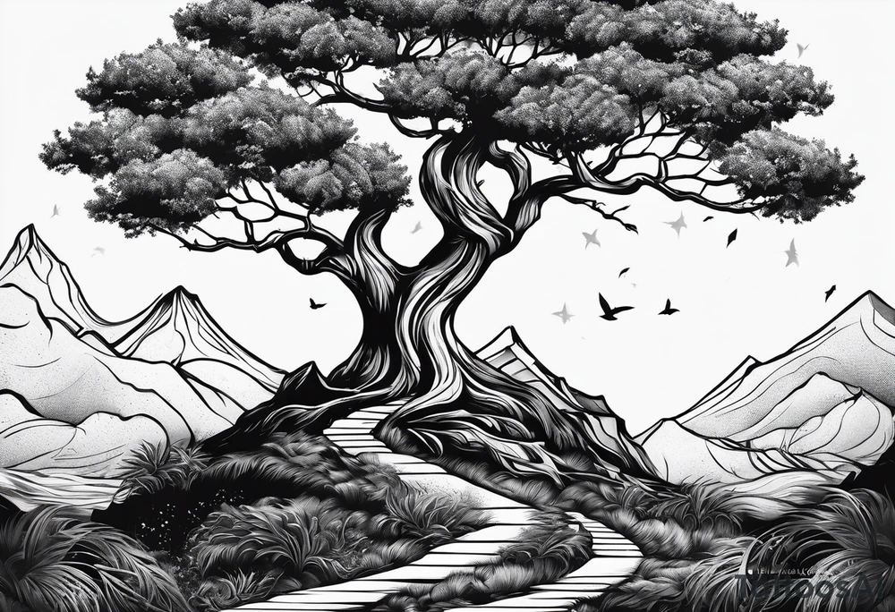 a position tree and a “live your dash” tattoo idea