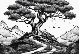 a position tree and a “live your dash” tattoo idea