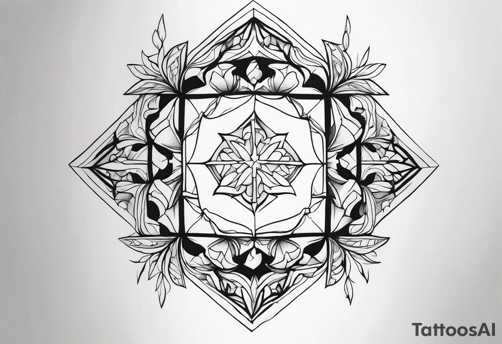 angle tattoo idea