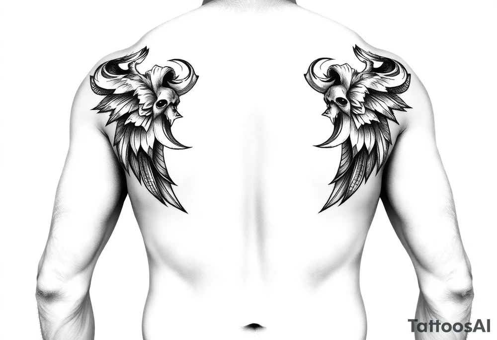 a men's belly tattoo tattoo idea