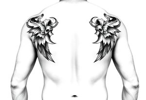 a men's belly tattoo tattoo idea
