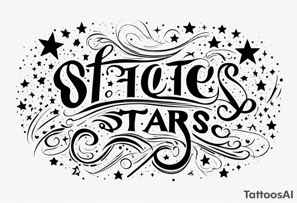 stars tattoo idea