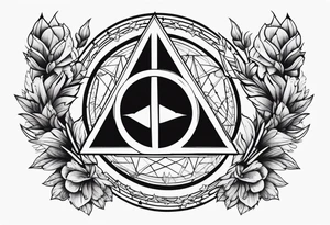 Harry Potter themed tattoo idea