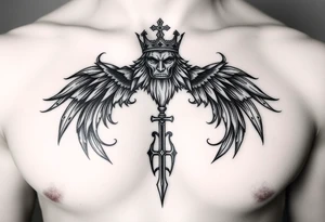 What is king to a god tattoo idea