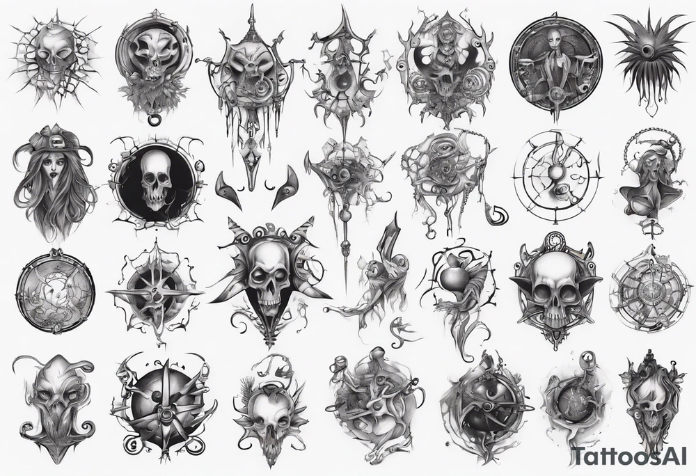 witch tattoo idea