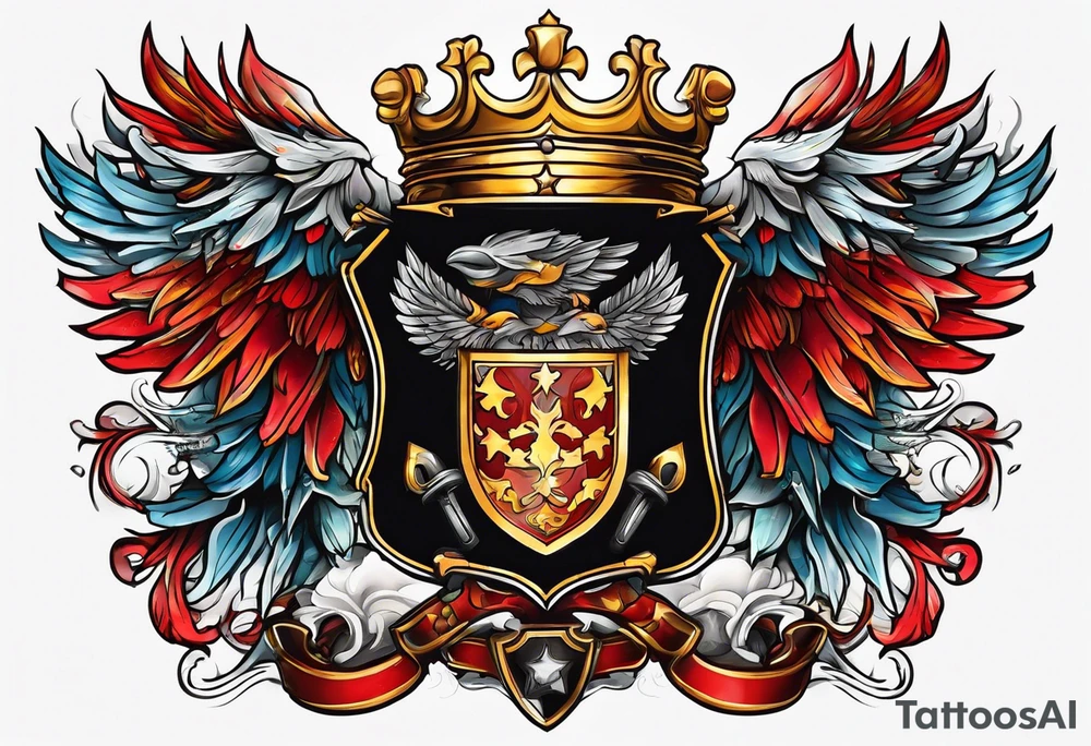 Coat of arms tattoo idea