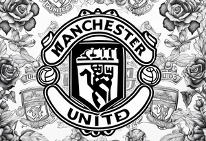 manchester united tattoo idea