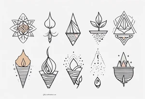 very small minimalist tattoo for female arm tattoo idea