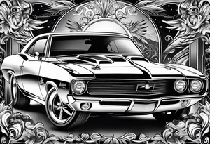 classic old school
Muscle cars tattoo idea