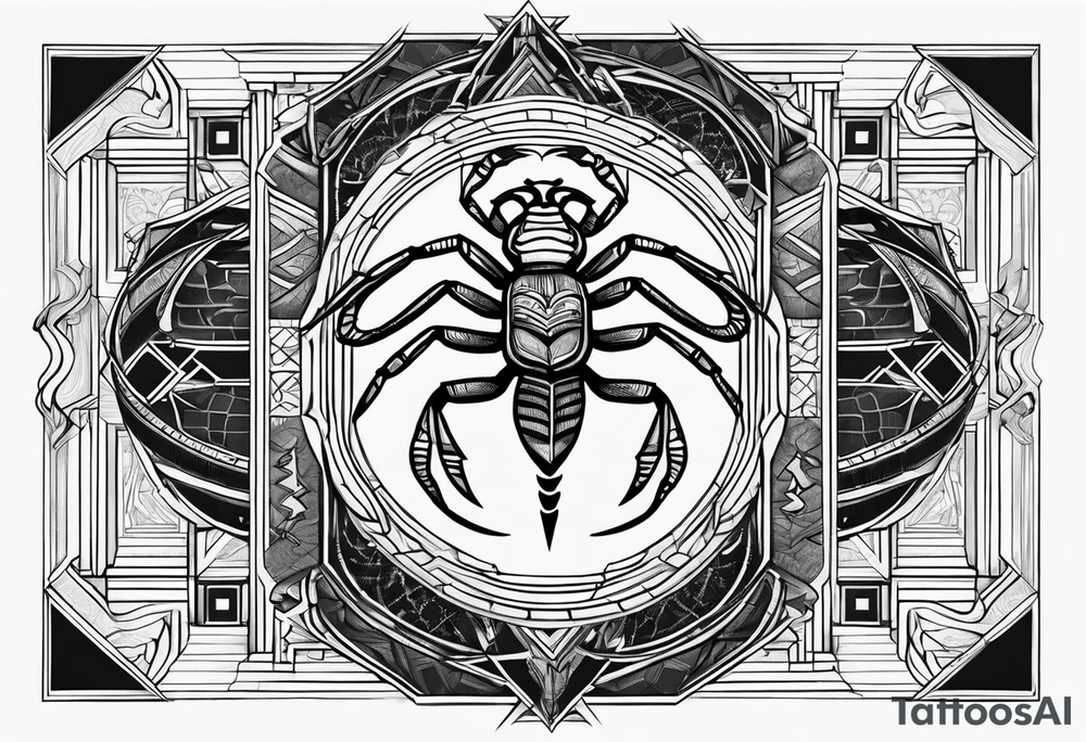 Luke 10:19 bible verse with a scorpion tattoo idea