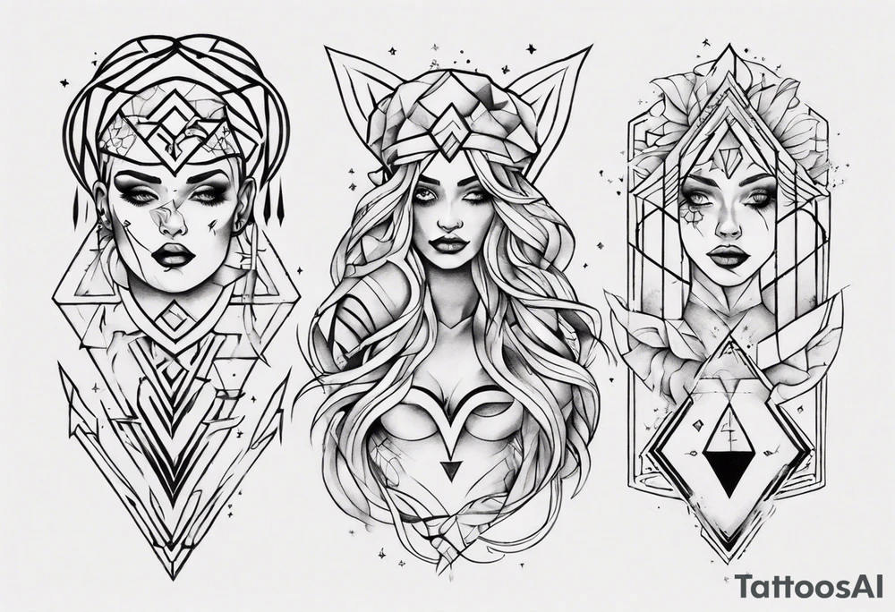 Sister tattoos for three tattoo idea