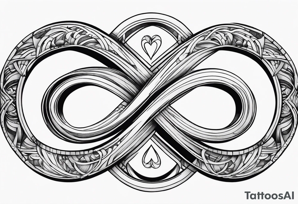 Infinity symbol tattoo idea