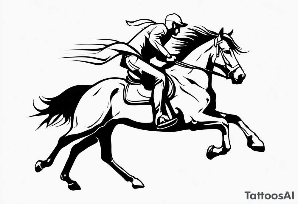 horseman tattoo idea