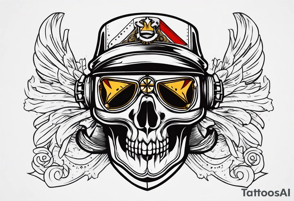 helm of ace tattoo idea