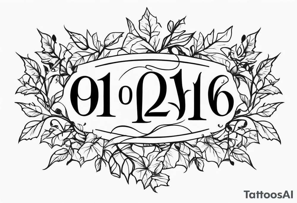31.8742° N, 91.1366° W, with very simple ivy vines on both sides. tattoo idea 31.8742° N, 91.1366° W, with very simple ivy vines on both sides. tattoo idea