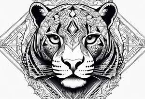 Jaguar tattoo idea