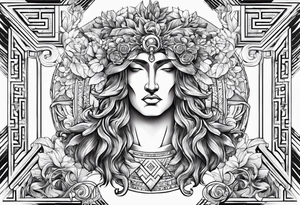 Something to do with greek god 
 and the month of august tattoo idea