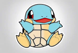 Squirtle tattoo idea