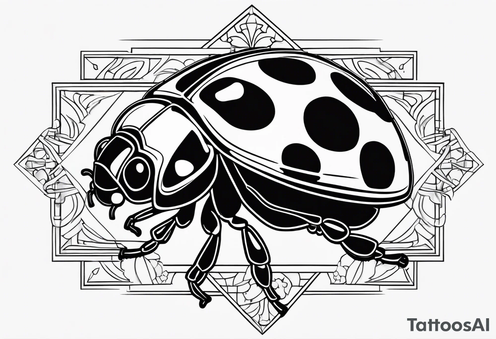 Ladybug tattoo idea