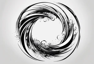 Enso with "integrity" tattoo idea