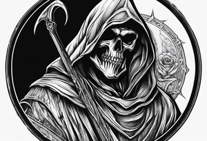 Grim reaper tattoo idea