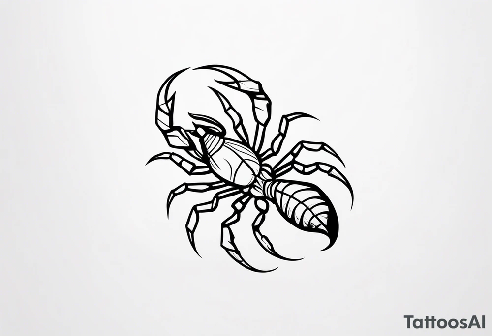 Scorpio tattoo idea
