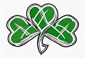 Shamrock tattoo idea