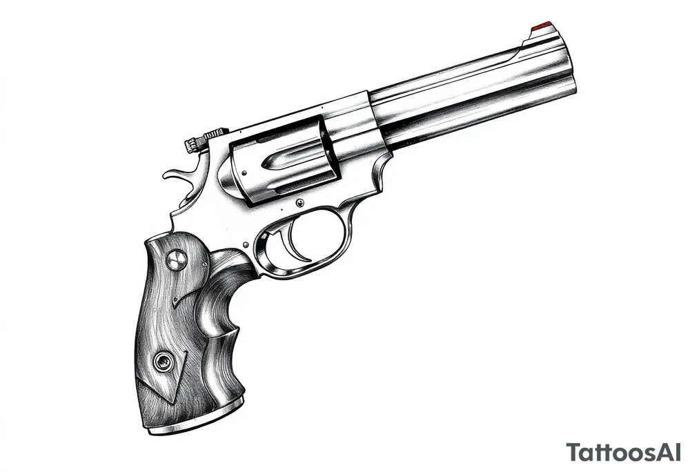 gun tattoo idea