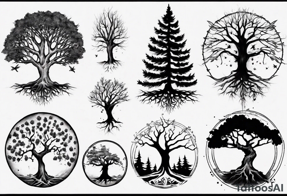 freedom
trees tattoo idea