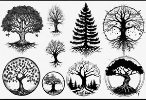 freedom
trees tattoo idea