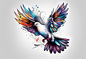 A dove tattoo idea