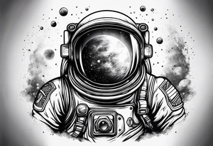 Space Astronaut tattoo idea