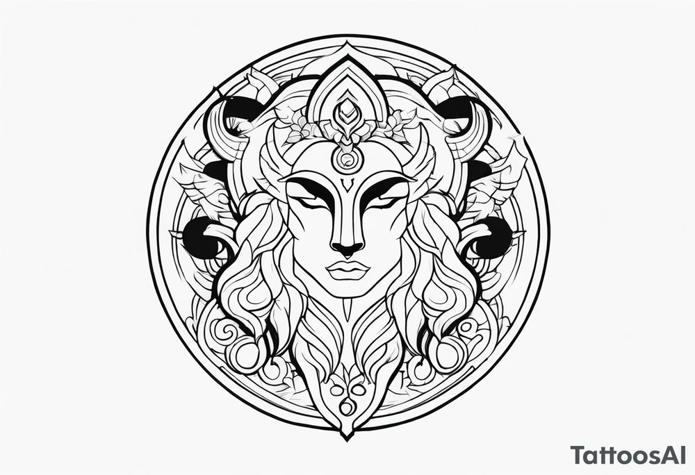 mythological tattoo idea